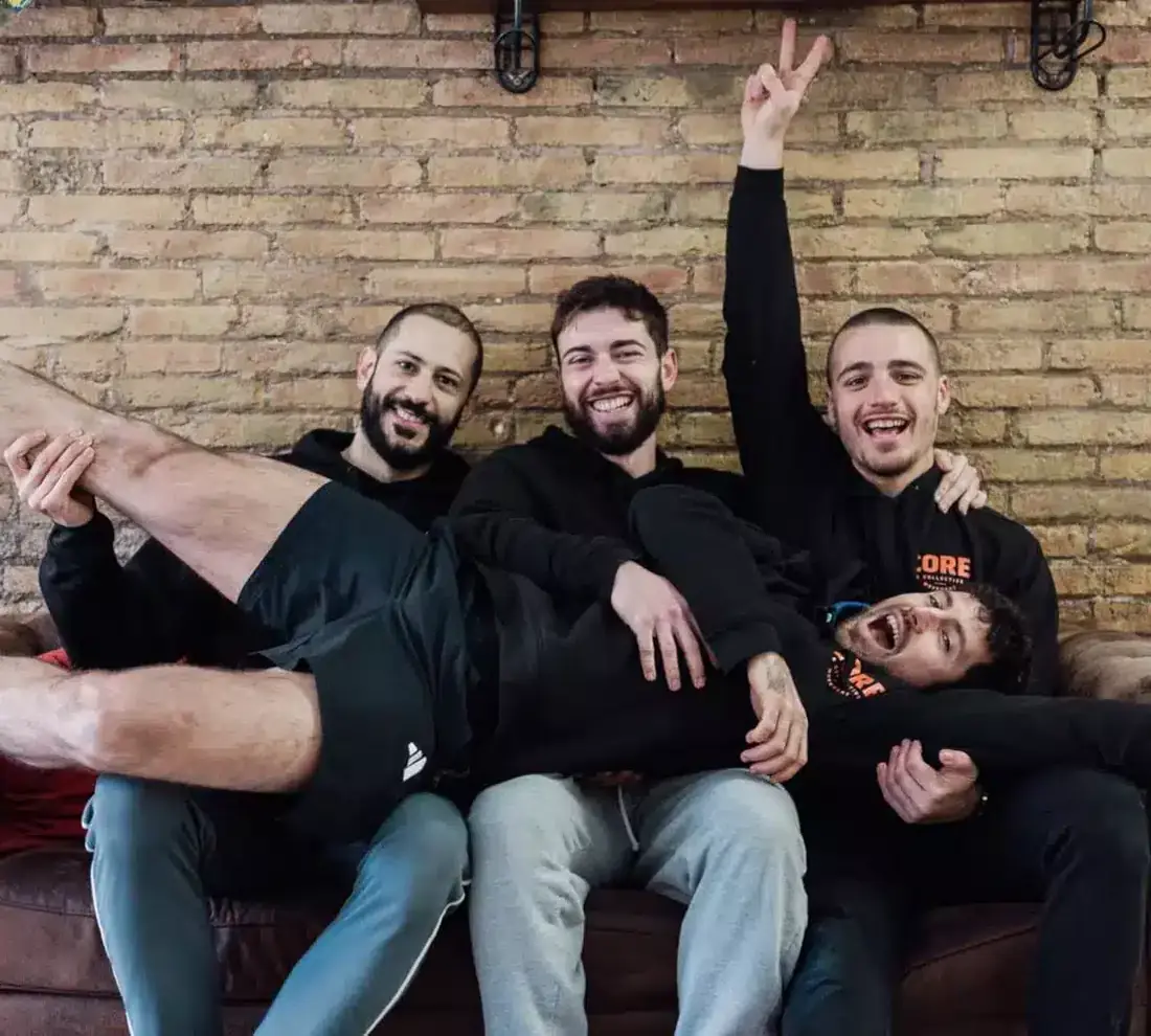 El equipo de CORE en el centro de València