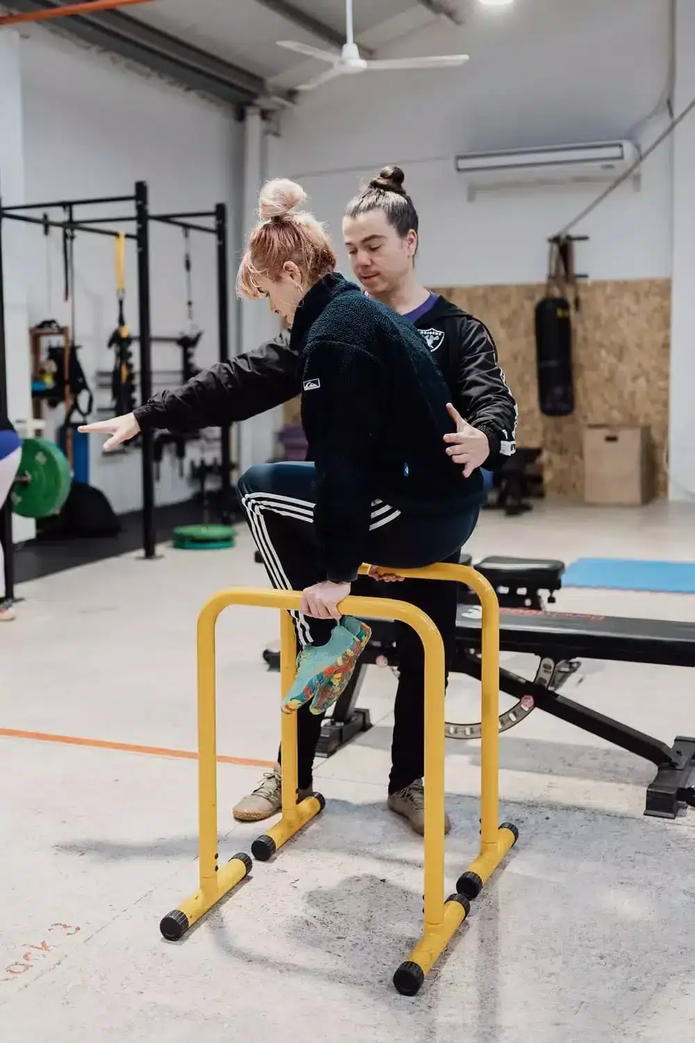 Sesión de entrenamiento en grupo reducido en CORE